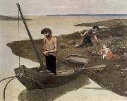 Pierre Puvis de Chavannes The Poor Fisherman painting